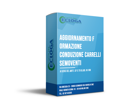 Aggiornamento Formazione Conduzione Carrelli Semoventi