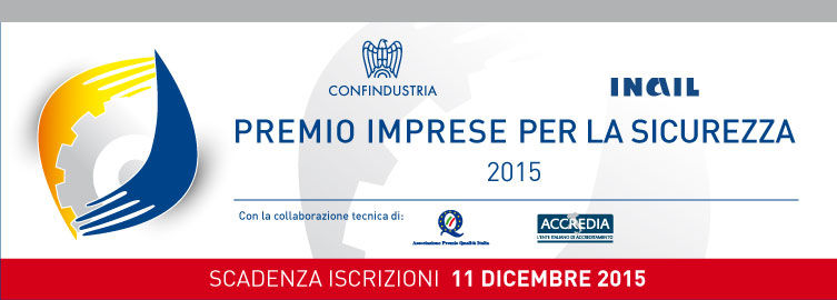 Annunciata la quarta edizione del premio “Imprese per la sicurezza”