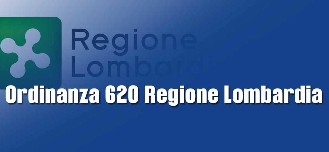 COVID-19: ordinanza 620 Regione Lombardia