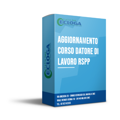 Aggiornamento Corso Datore di Lavoro RSPP