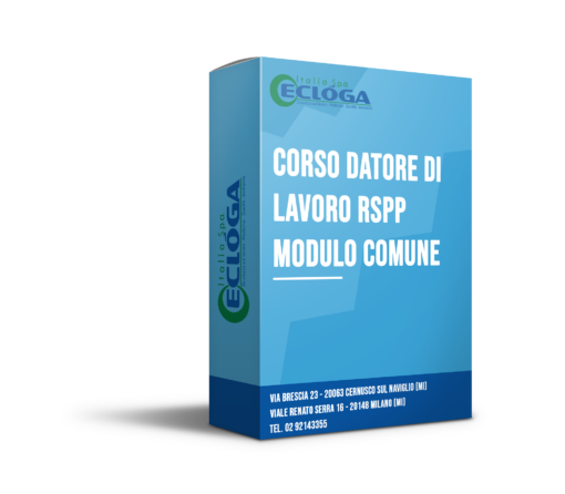Corso Datore di Lavoro RSPP - Modulo Comune