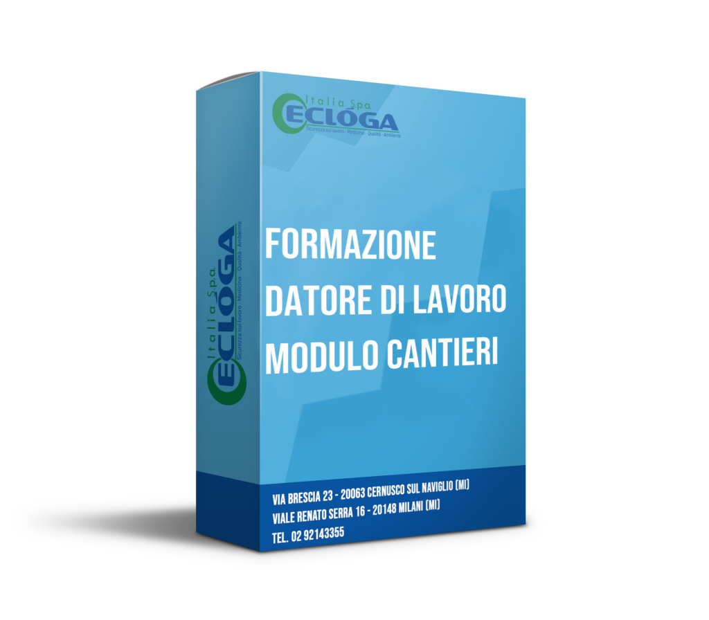 Corso Di Formazione Per Datore Di Lavoro Modulo Cantieri