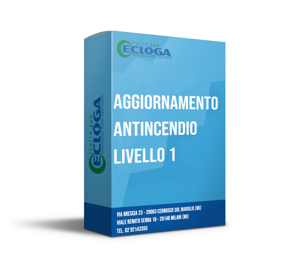 Aggiornamento formazione antincendio livello 1
