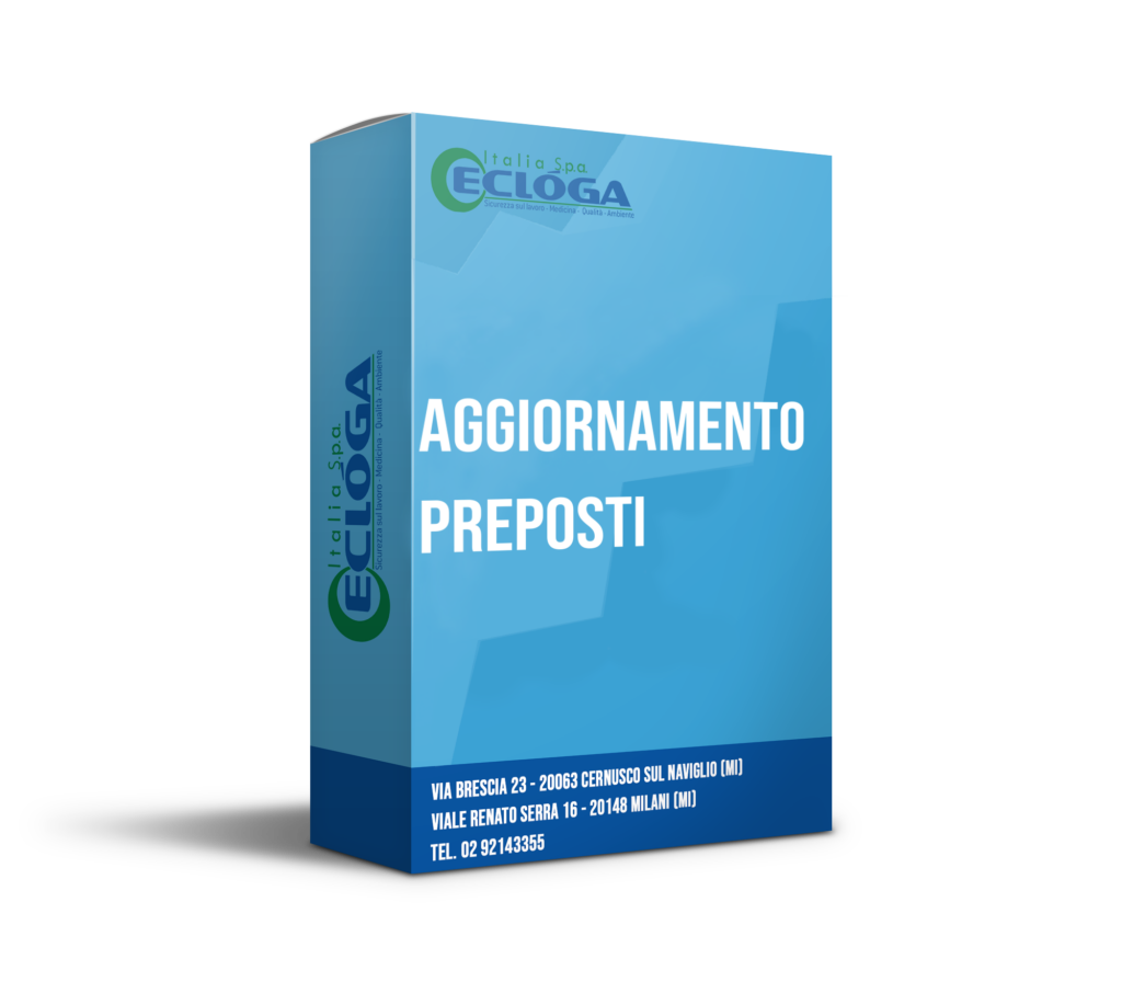 Aggiornamento Formazione Preposti
