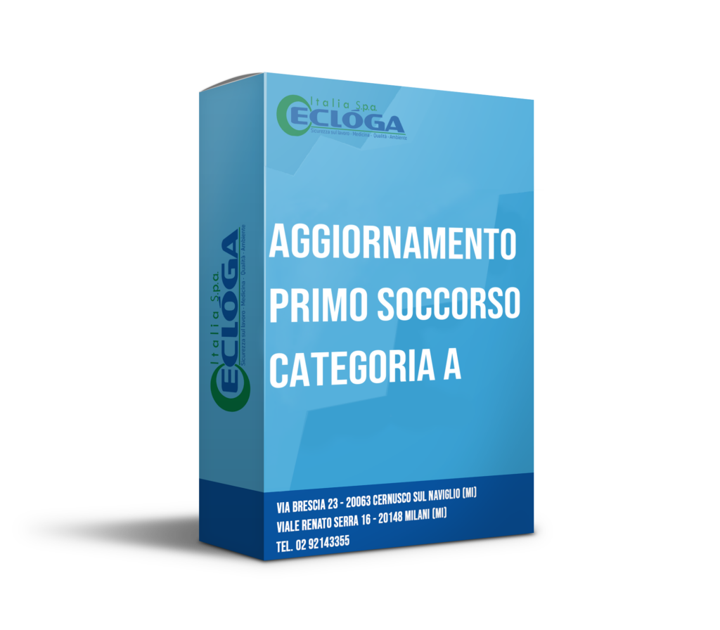 Aggiornamento formazione primo soccorso categoria A
