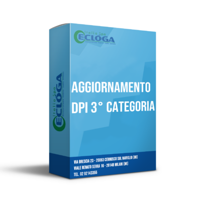 Aggiornamento Formazione Utilizzo DPI 3° Categoria