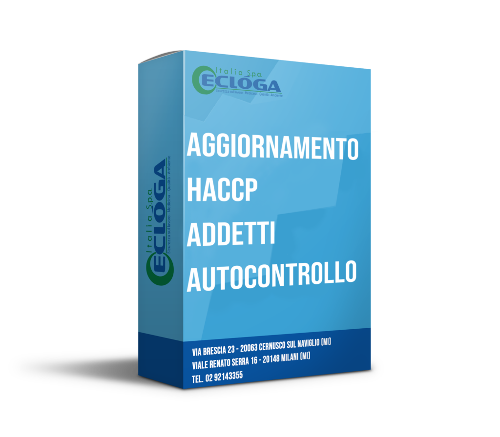 Aggiornamento HACCP per addetti all’autocontrollo